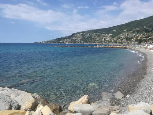 Inverno ad Ospedaletti Liguria