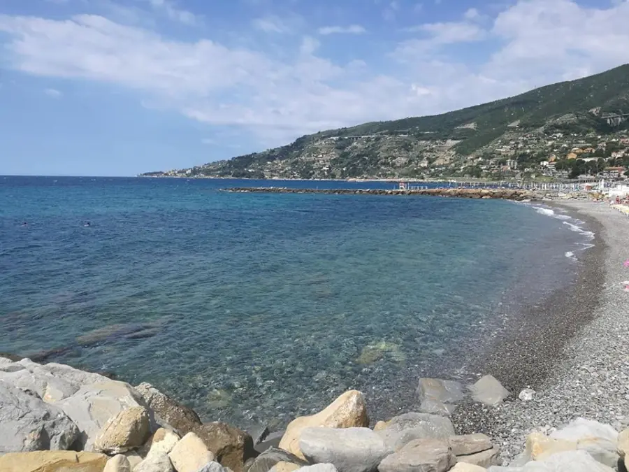 Inverno ad Ospedaletti Liguria